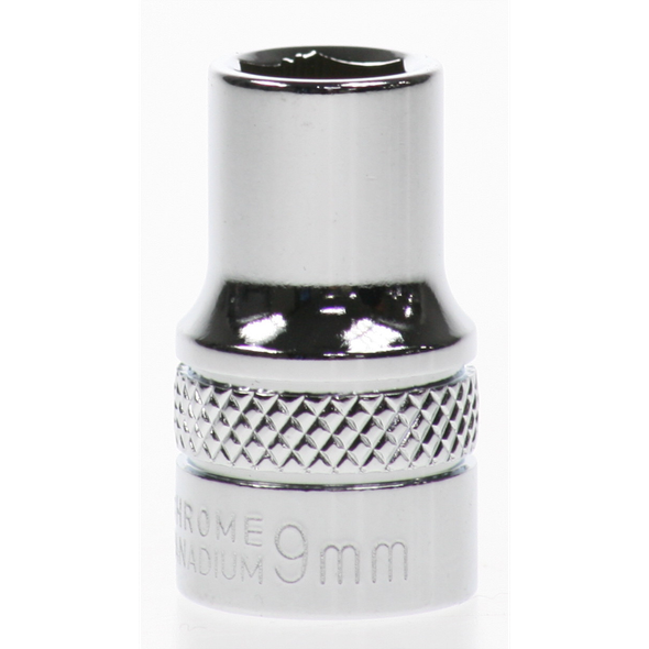 Sealey Socket 3/8"dr 9mm 'total lok-on' (6pt)