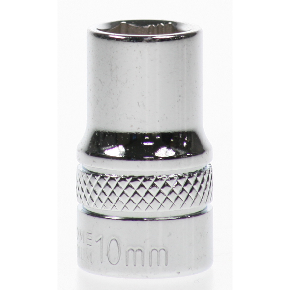 Sealey Socket 3/8"dr 10mm 'total lok-on' (6pt)