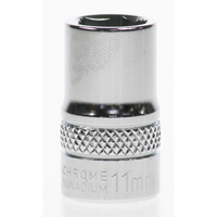 Sealey Socket 3/8"dr 11mm 'total lok-on' (6pt) AK2741.04