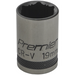 Sealey Socket 1/2"Dr 19mm 'Total Lock-On' (6pt) 'Black Series'