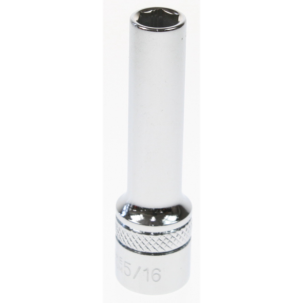 Sealey Socket 3/8"sq dr 5/16" deep lock-on 6pt imperial