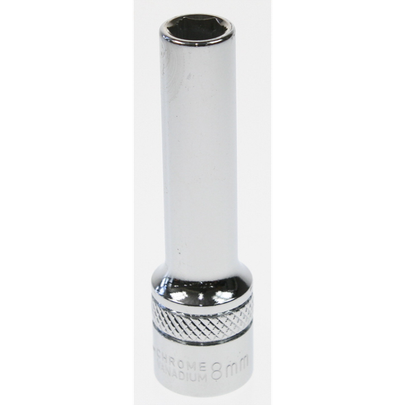 Sealey Socket 3/8"sq dr 8mm deep lock-on 6pt