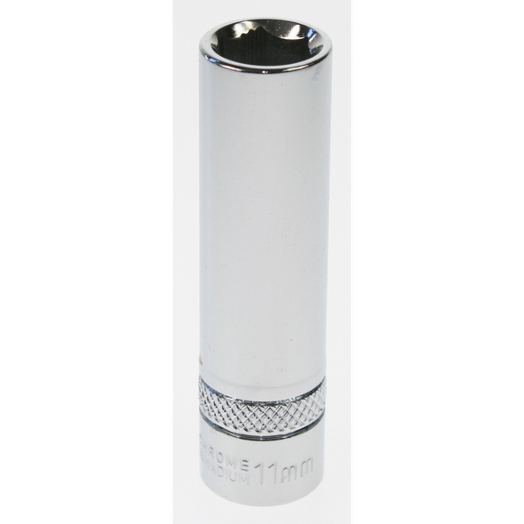 Sealey Socket 3/8"sq dr 11mm deep lock-on 6pt