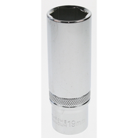 Sealey Socket 1/2"sq dr 19mm deep lock-on 6pt AK2745.10