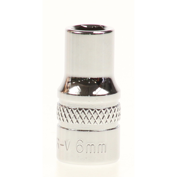 Sealey Lock-on socket 6mm 1/4"sq dr (6pt)