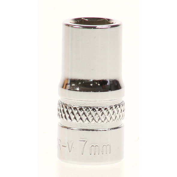 Sealey Lock-on socket 7mm 1/4"sq dr (6pt)