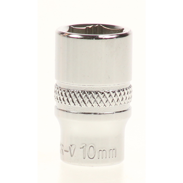Sealey Lock-on socket 10mm 1/4"sq dr (6pt)