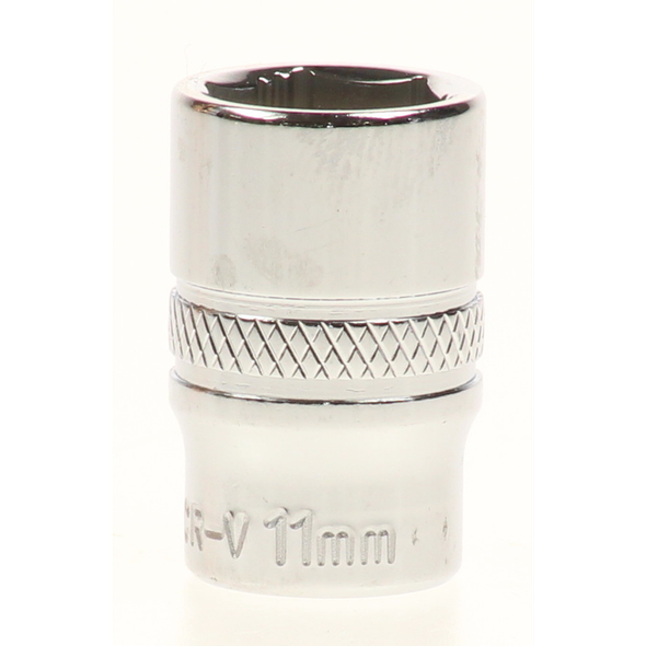 Sealey Lock-on socket 11mm 1/4"sq dr (6pt)
