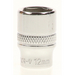 Sealey Lock-on socket 12mm 1/4"sq dr (6pt)