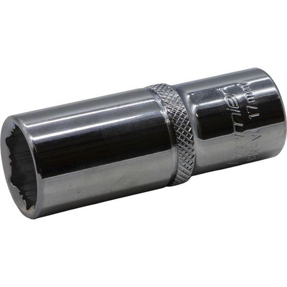 Sealey 3/8"Dr Lock-On Deep Socket 17mm