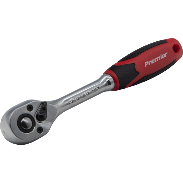 Sealey 3/8"Dr. 72-Tooth Flip Reverse Ratchet Wrench with Quick Release