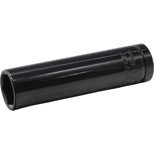 Sealey 3/8"Dr Coloured Deep Socket 12mm (Black)