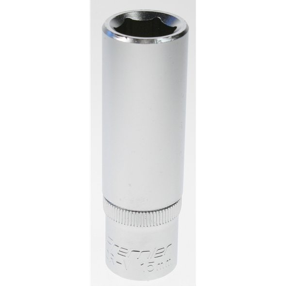 Sealey Socket 1/2"sq dr 15mm (deep)