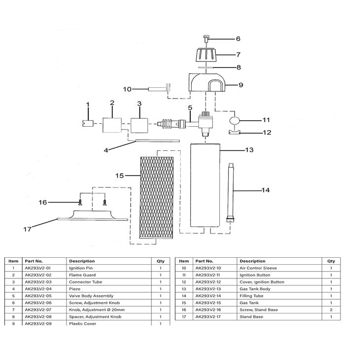 Sealey Adjustment knob (lsa)