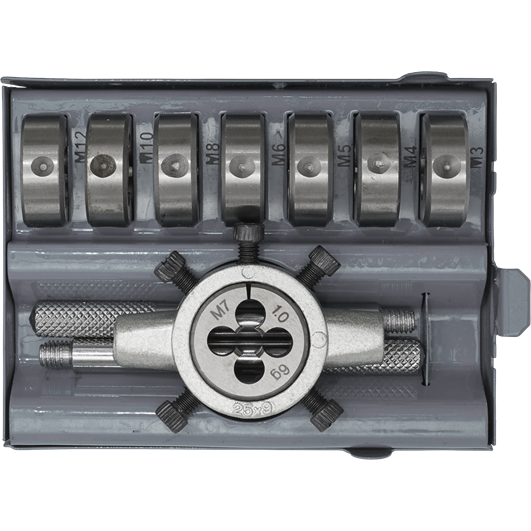 Sealey Split Die Set 9pc Metric AK3009 Sealey - Town Tools 