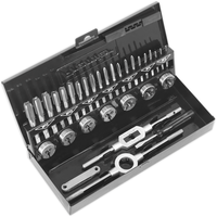 Sealey Tap & Die Set 32pc Split Dies HSS 4341 Metric AK3015HSS