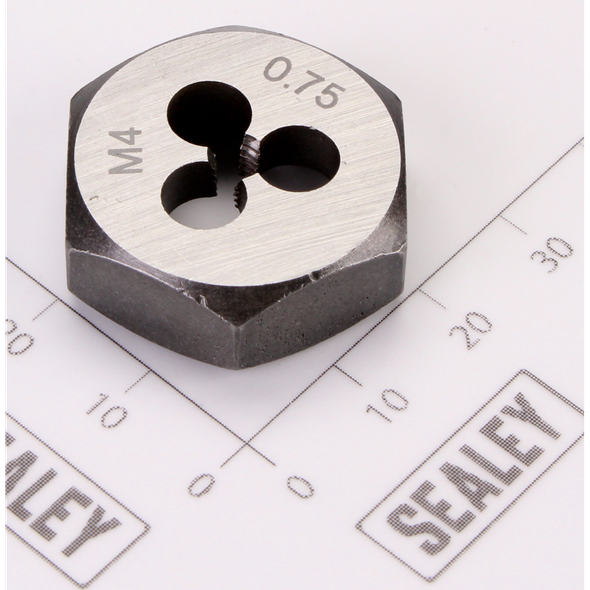 Sealey Metric Hex Die M4 x 0.75mm
