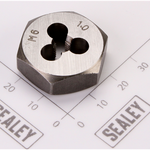 Sealey Metric Hex Die M6 x 1.0mm