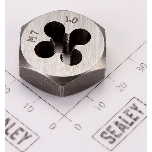 Sealey Metric Hex Die M7 x 1.0mm