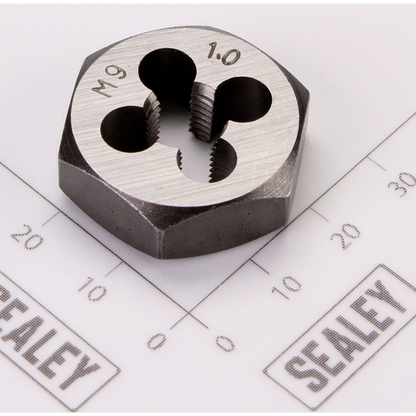 Sealey Metric Hex Die M9 x 1.0mm