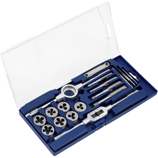 Sealey Tap & Die Set 17pc Metric AK321 Sealey - Town Tools 