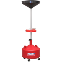Sealey Mobile Oil Drainer 36L Manual Discharge AK36D