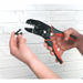 Sealey Ratchet Crimping Tool Interchangeable Jaws AK3857 Sealey - Town Tools 