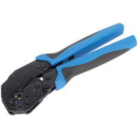Sealey Ratchet Crimping Tool Angled Head Insulated Terminals AK3863