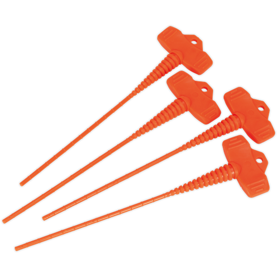 Sealey Applicator Nozzle Stopper Pack of 4 AK391