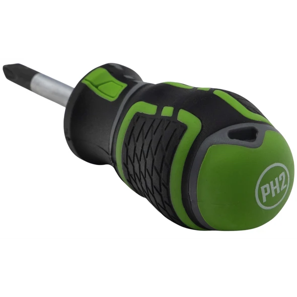 Sealey Screwdriver Phillips #2 x 38mm GripMax 'Hi-Vis'