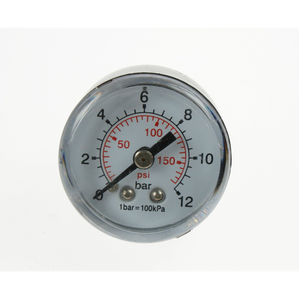 Sealey Gauge 150psi, 40mm od, rear fitting