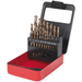 Sealey HSS Cobalt Split Point Fully Ground Drill Bit Set 19pc Metric AK4701 Sealey - Town Tools 