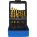 Sealey HSS Fully Ground Drill Bit Set 19pc DIN 338 Metric AK4719 Sealey - Town Tools 