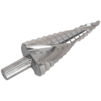 Sealey HSS 4341 Step Drill Bit 4-30mm Spiral Flute AK4748