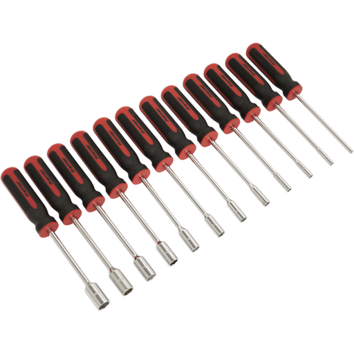 Sealey Nut Driver Set 12pc AK4911 Sealey - Town Tools 