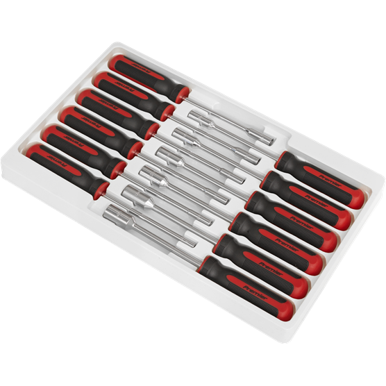 Sealey Nut Driver Set 12pc AK4911 Sealey - Town Tools 