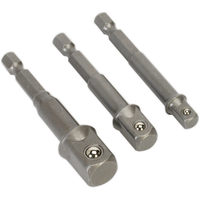 Sealey Socket Adaptor Set 3pc Power Tool AK4929