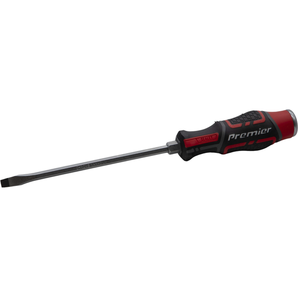 Sealey Screwdriver Slotted (Hammer-Thru) 6 x 100mm