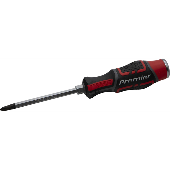 Sealey Screwdriver Phillips (Hammer-Thru) PH2 x 100mm