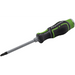 Sealey Screwdriver Pozi (Hammer-Thru) PZ2 x 100mm 'Hi-Vis'