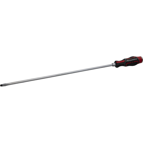 Sealey Screwdriver Slotted (Hammer-Thru) 8 x 450mm