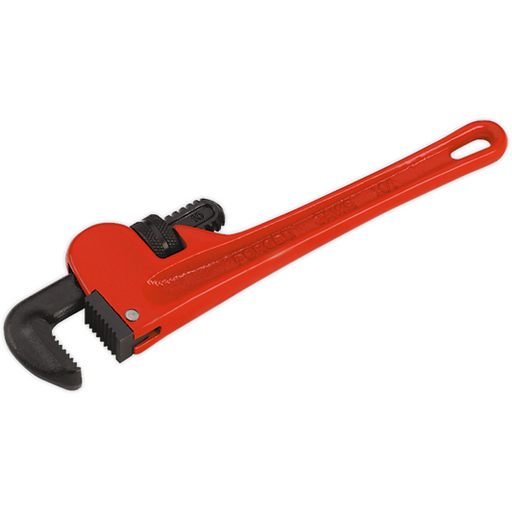 Sealey Pipe Wrench European Pattern 250mm Cast Steel AK5102 Sealey - Town Tools 