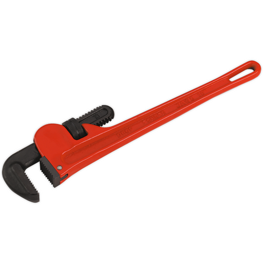 Sealey Pipe Wrench European Pattern 450mm Cast Steel AK5105 Sealey - Town Tools 