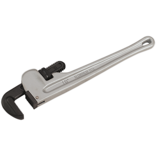 Sealey Pipe Wrench European Pattern 450mm Aluminium Alloy AK5109 Sealey - Town Tools 