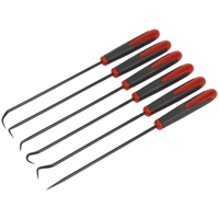 Sealey Pick & Hook Set 6pc Extra-Long AK5215
