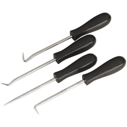 Sealey Mini Hook Set 4pc AK521 Sealey - Town Tools 