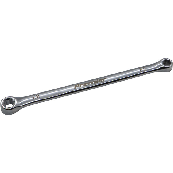 Sealey TRX-Star Double End Spanner E6 x E8