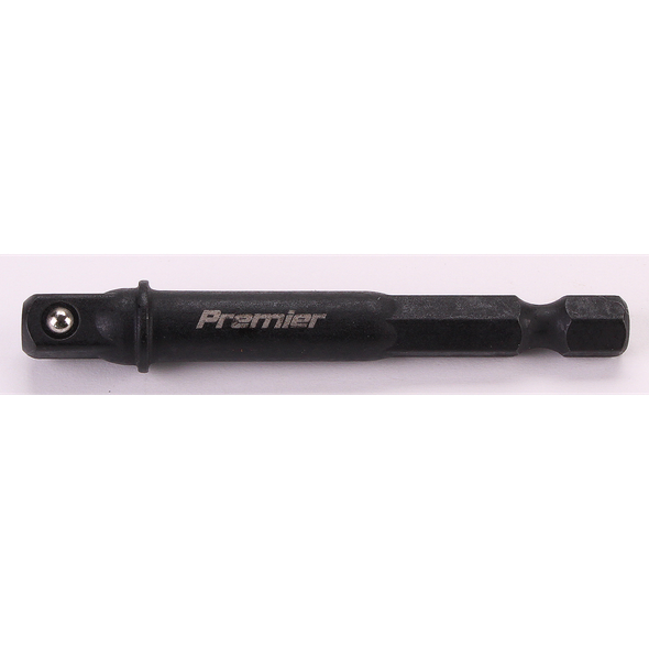 Sealey Hex Socket Adaptor - 1/4" Hex x 1/4"Sq Drive 65mmL