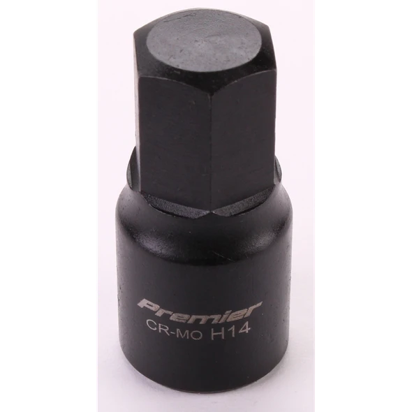 Sealey 3/8"Dr Low Profile Hex Impact Socket Bit 14mm