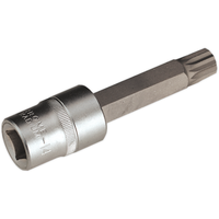 Sealey Spline Socket Bit M14 Long 1/2"Sq Drive AK5531